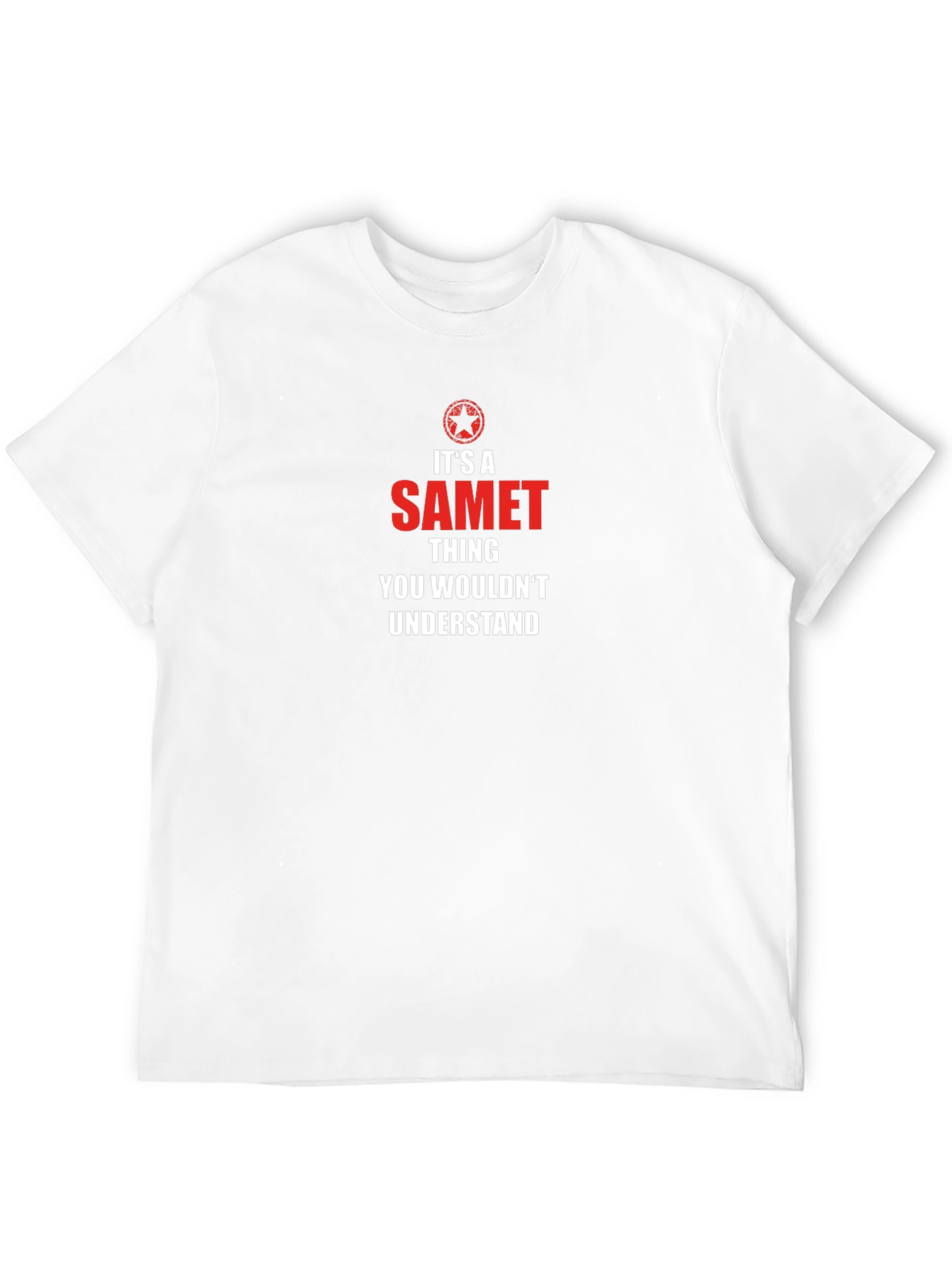 Camiseta Negra Es Cosa De Samet