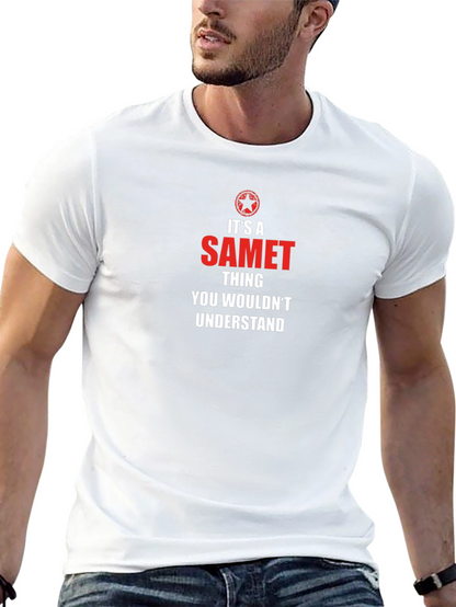 Camiseta Negra Es Cosa De Samet