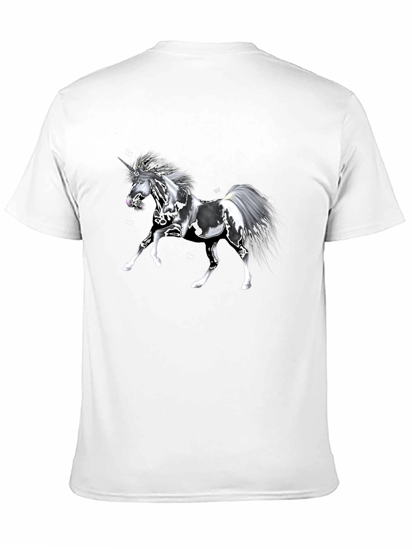 Camiseta Unicornio Mágico Negra