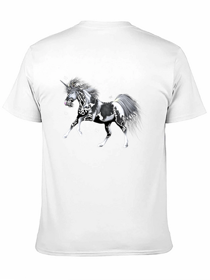 Camiseta Unicornio Mágico Negra