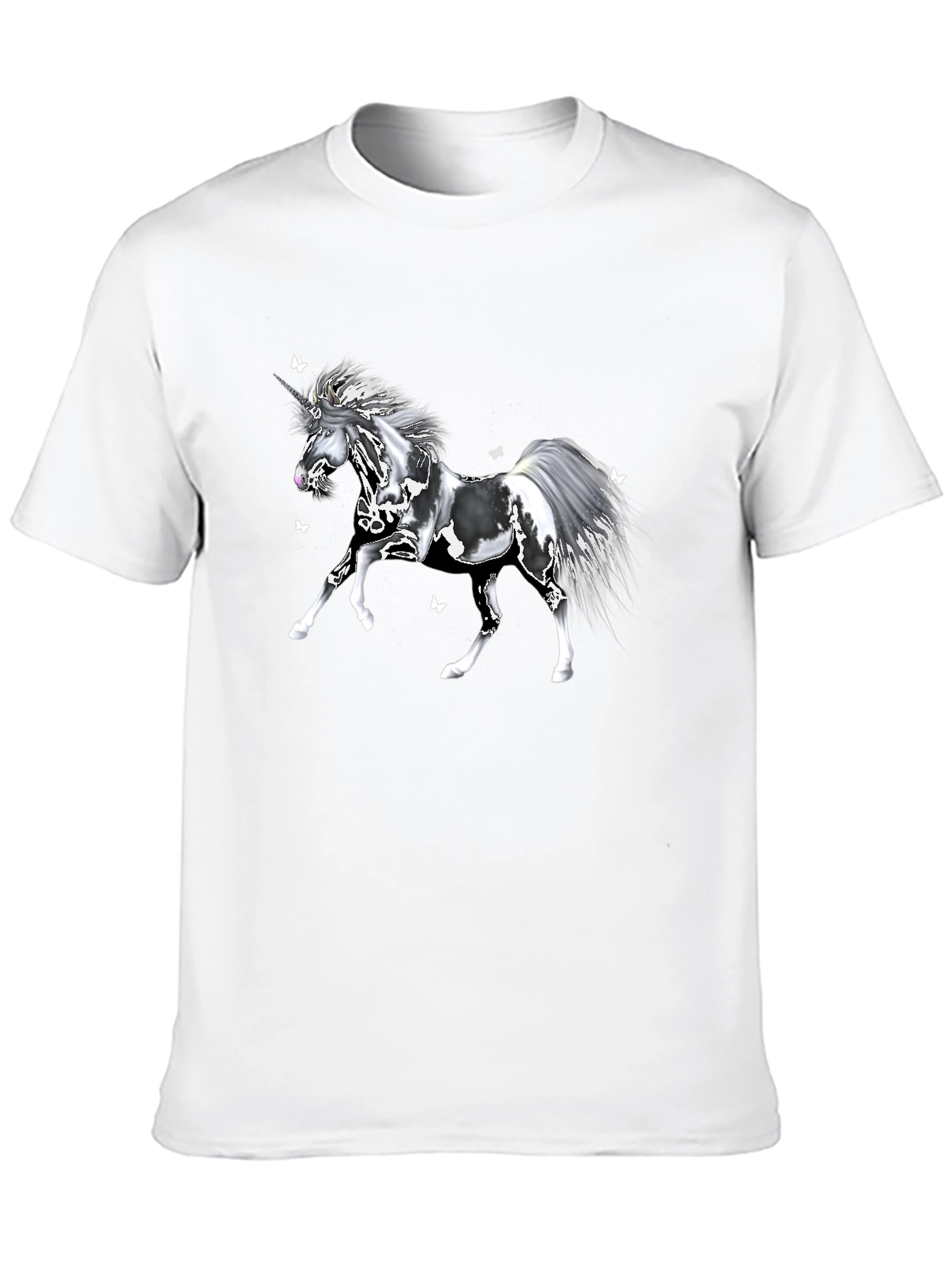 Camiseta Unicornio Mágico Negra