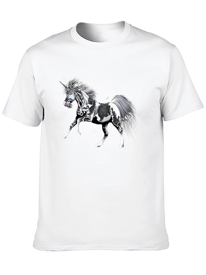 Camiseta Unicornio Mágico Negra