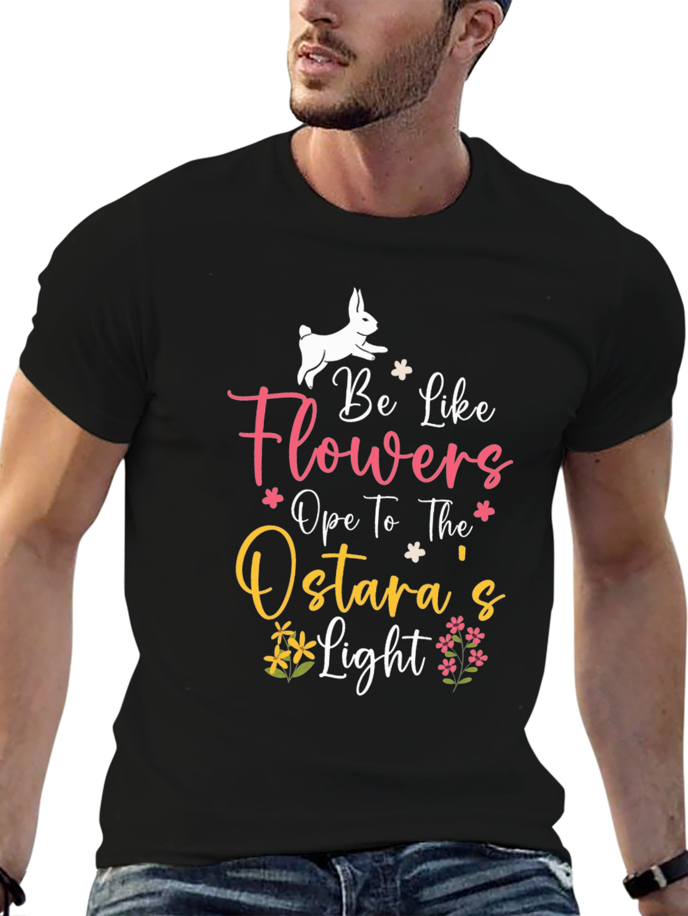 Camiseta Ostaras Light Flowers para Hombre