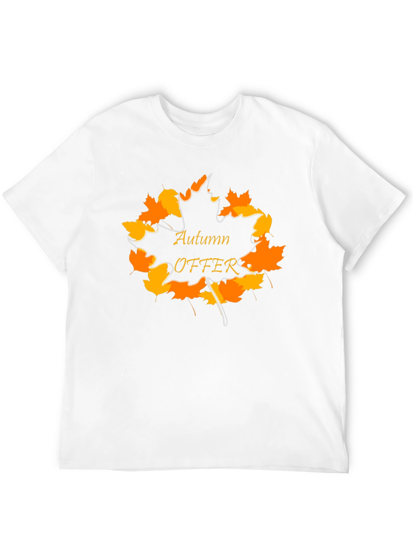 Camiseta Negra Otoño Oferta para Hombre