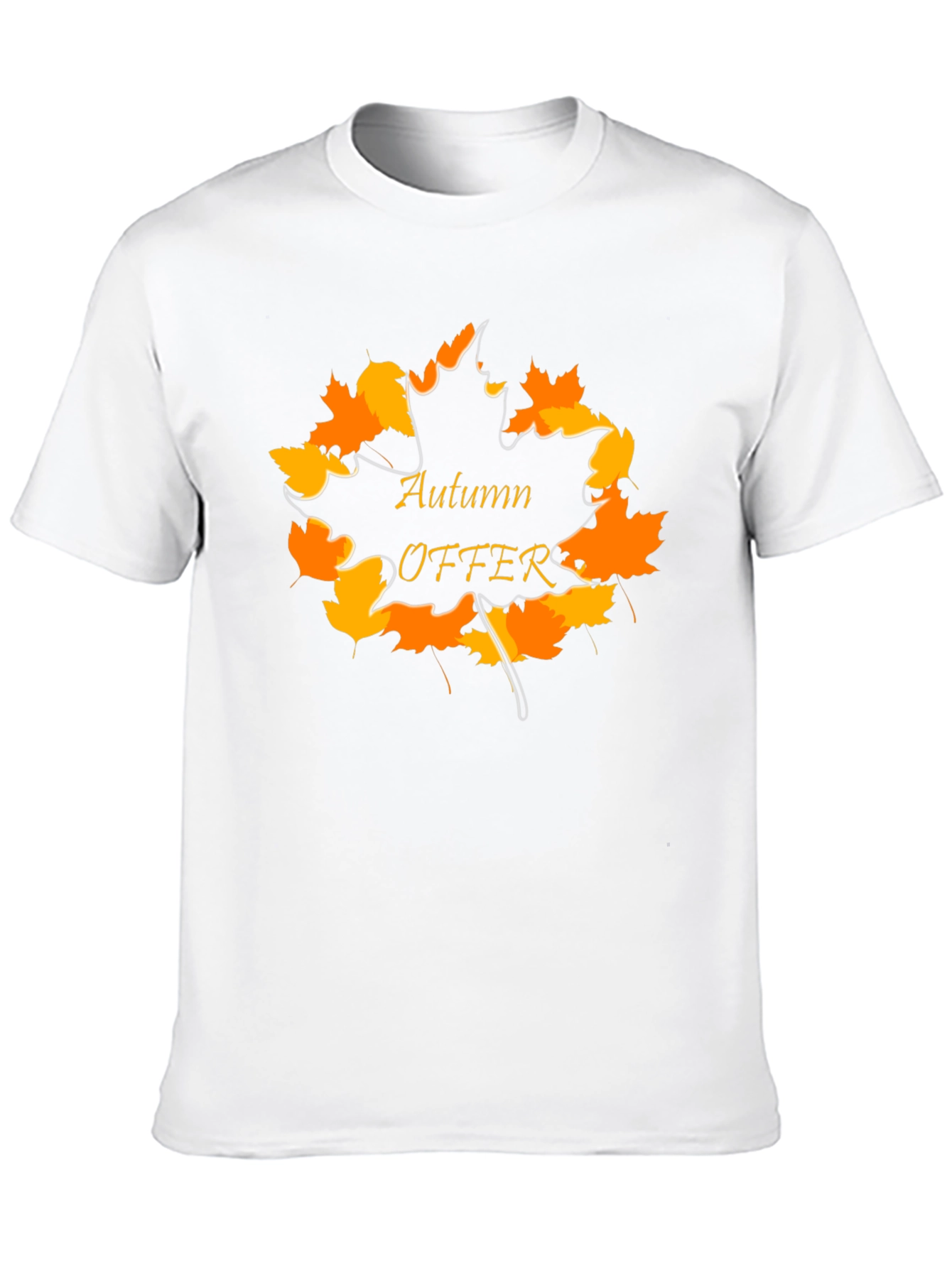 Camiseta Negra Otoño Oferta para Hombre