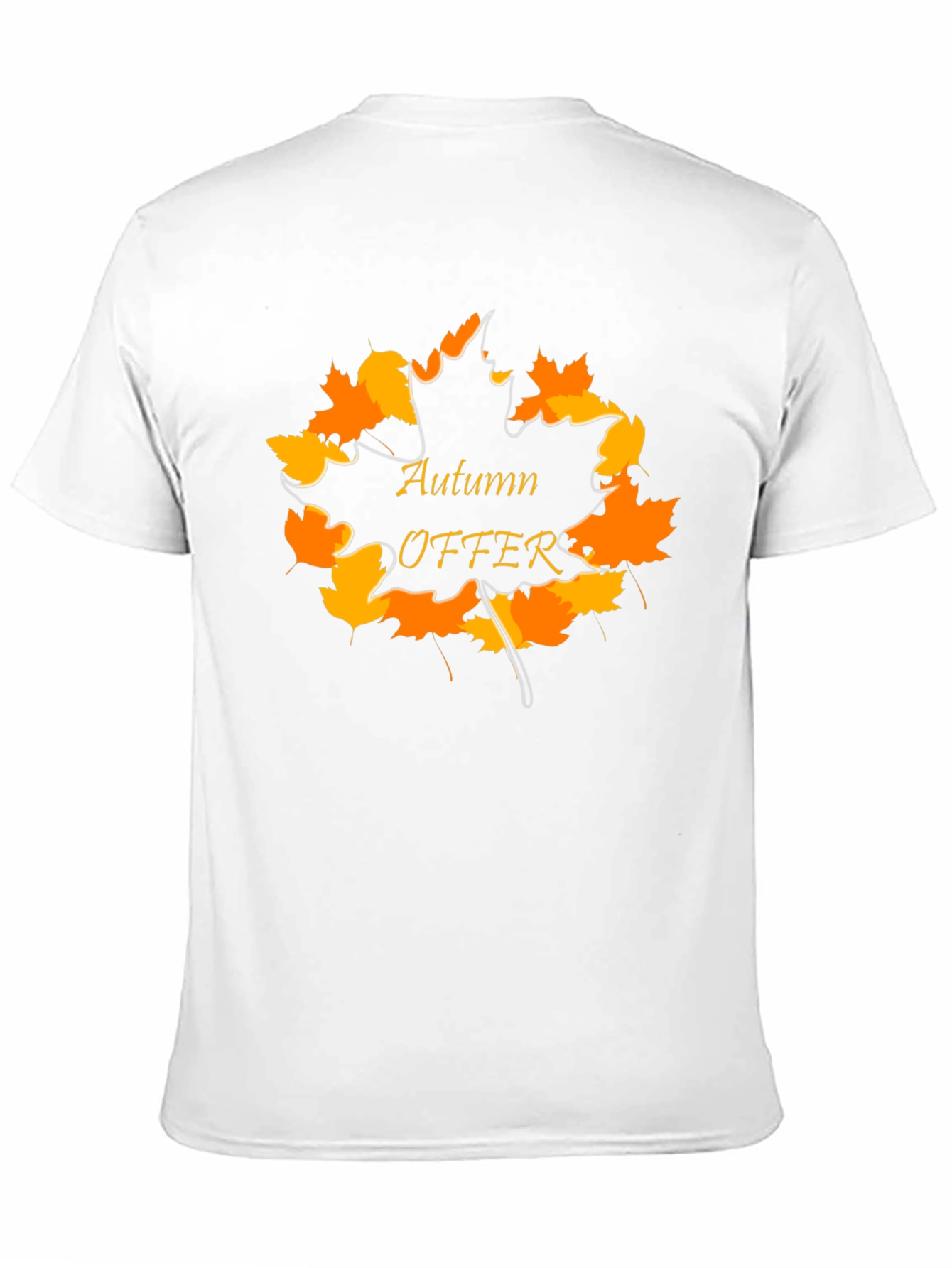 Camiseta Negra Otoño Oferta para Hombre