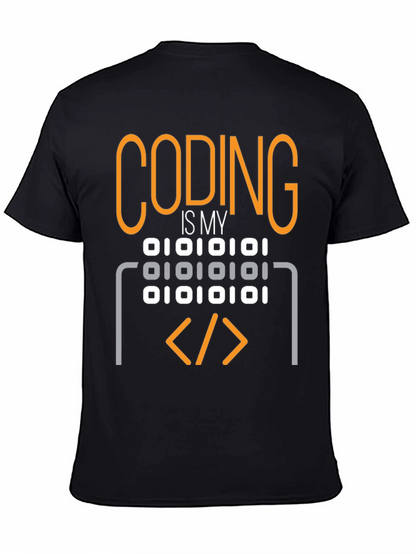 Camiseta Coding is My: Diseño Binario para Programadores