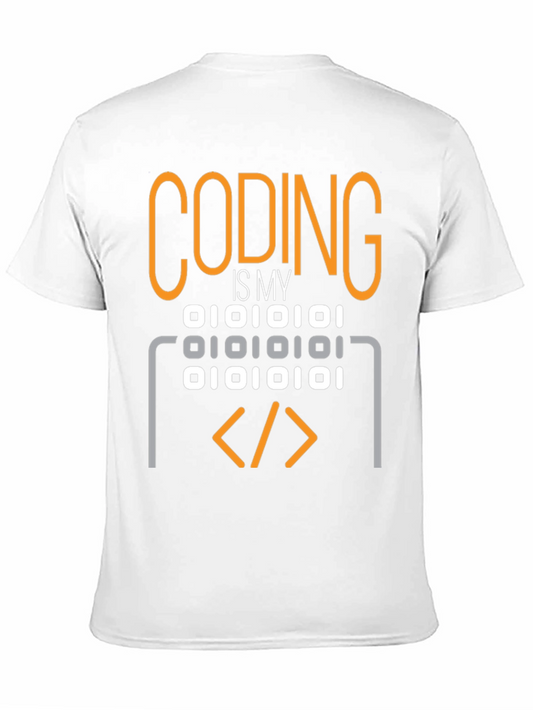 Camiseta Coding is My: Diseño Binario para Programadores