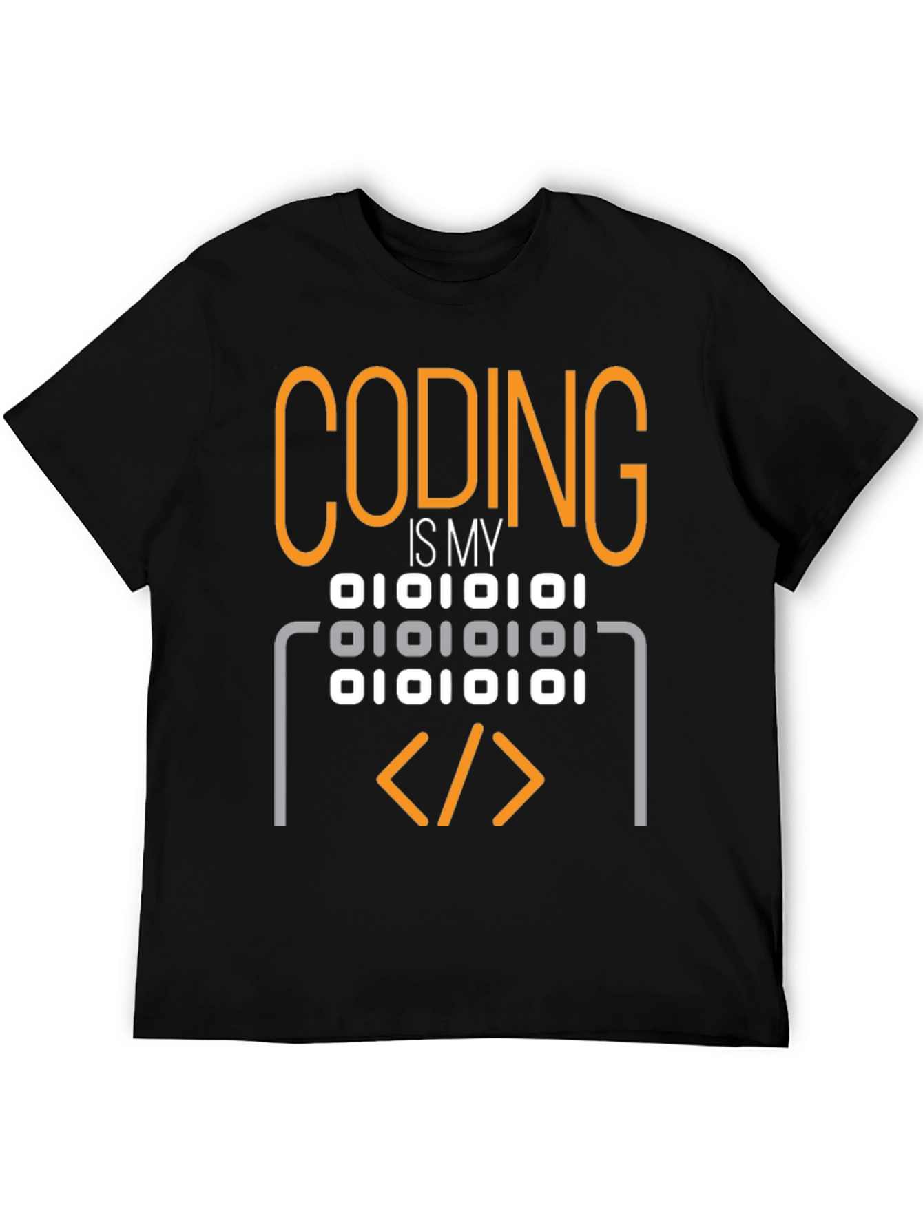 Camiseta Coding is My: Diseño Binario para Programadores
