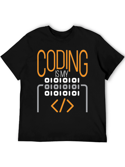 Camiseta Coding is My: Diseño Binario para Programadores