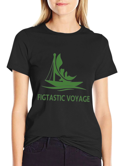 Camiseta Negra: Figtastic Voyage