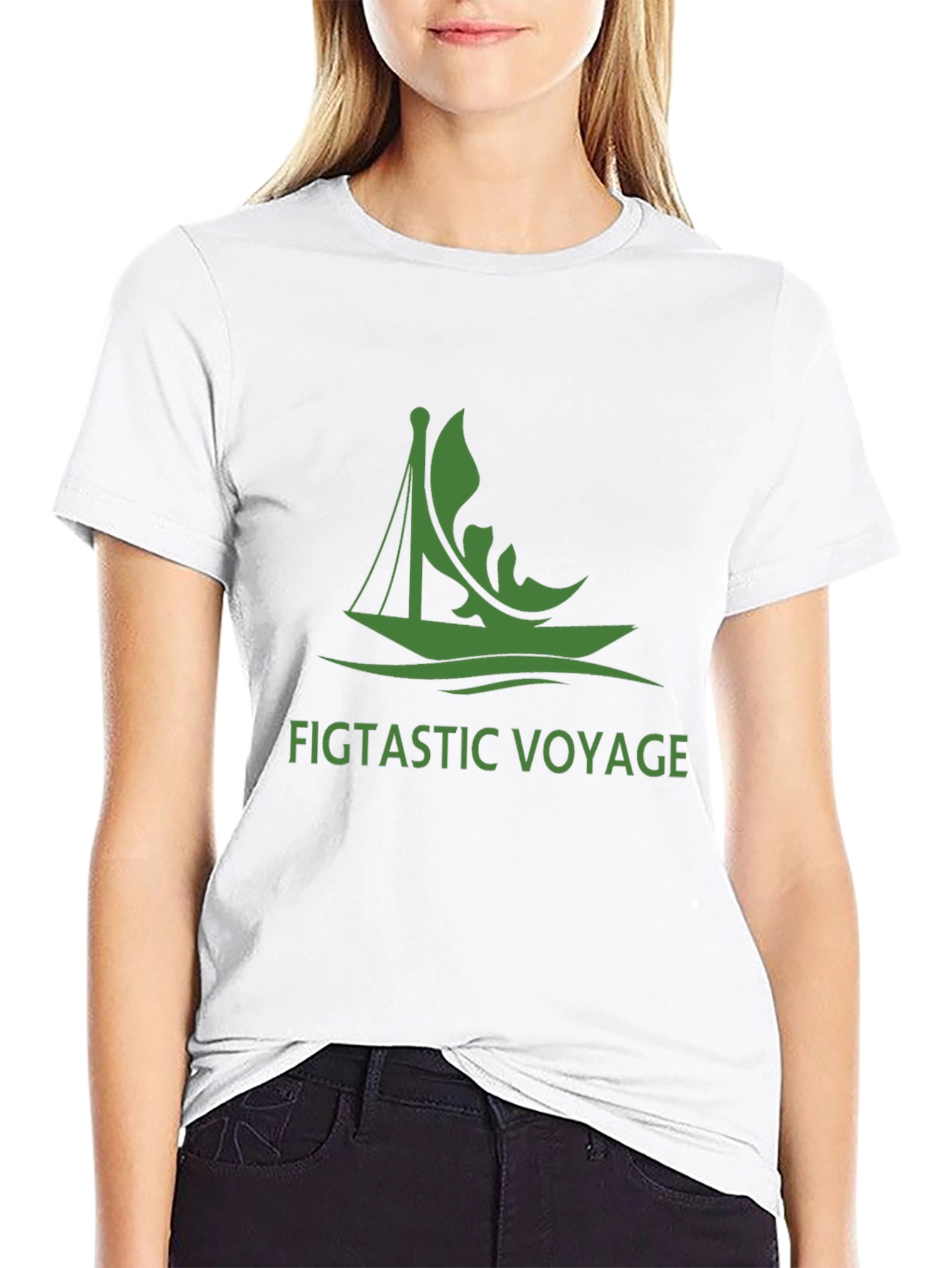 Camiseta Negra: Figtastic Voyage