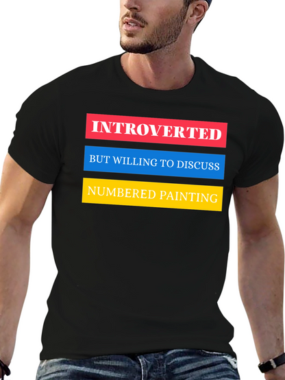 Camiseta Introvertido - Arte Numerado