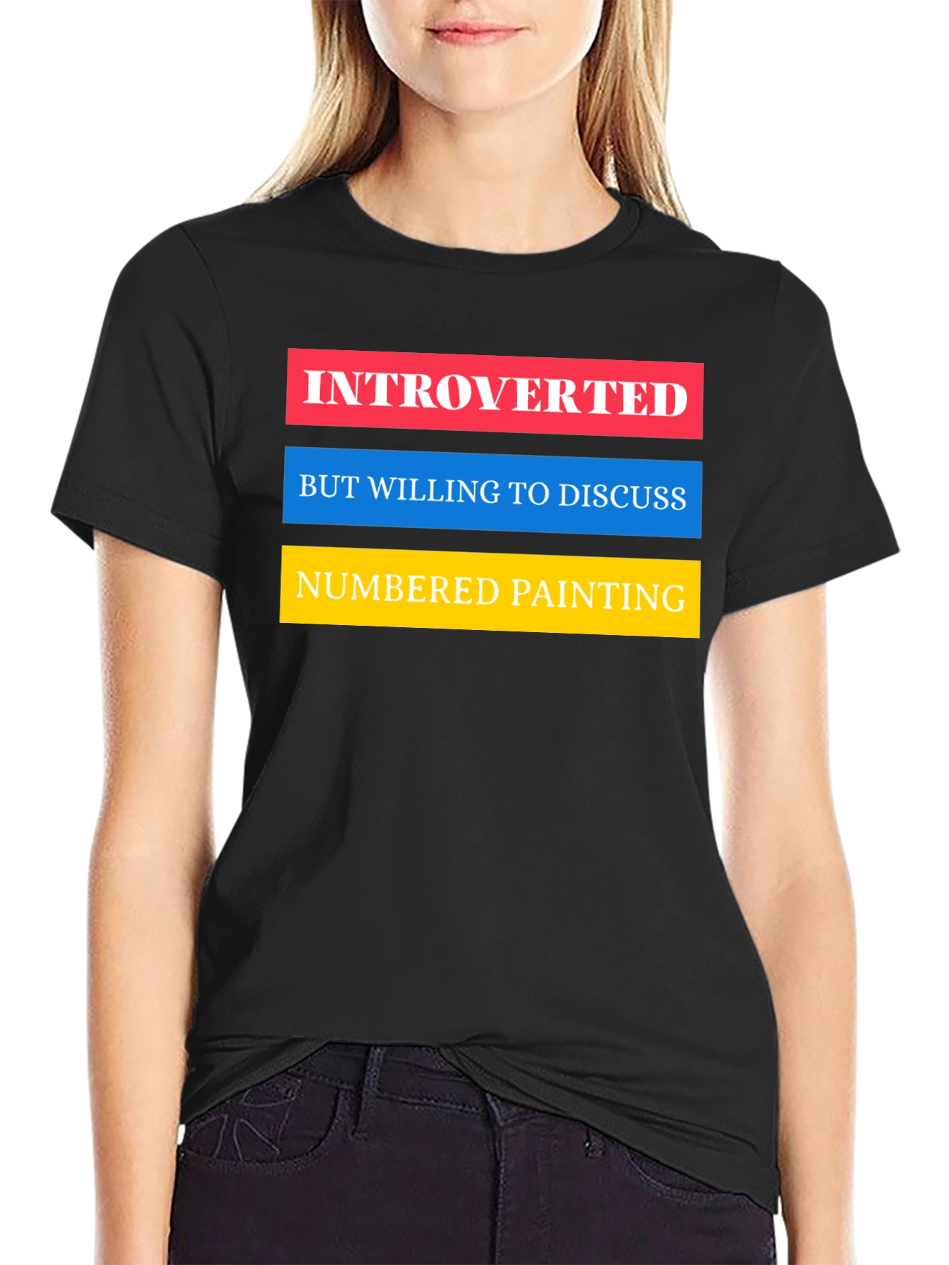 Camiseta Introvertido - Arte Numerado