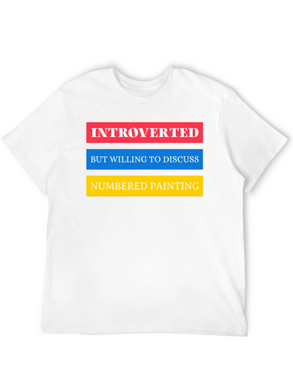 Camiseta Introvertido - Arte Numerado