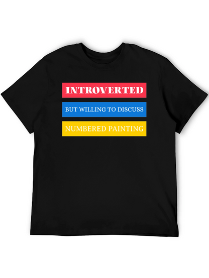Camiseta Introvertido - Arte Numerado