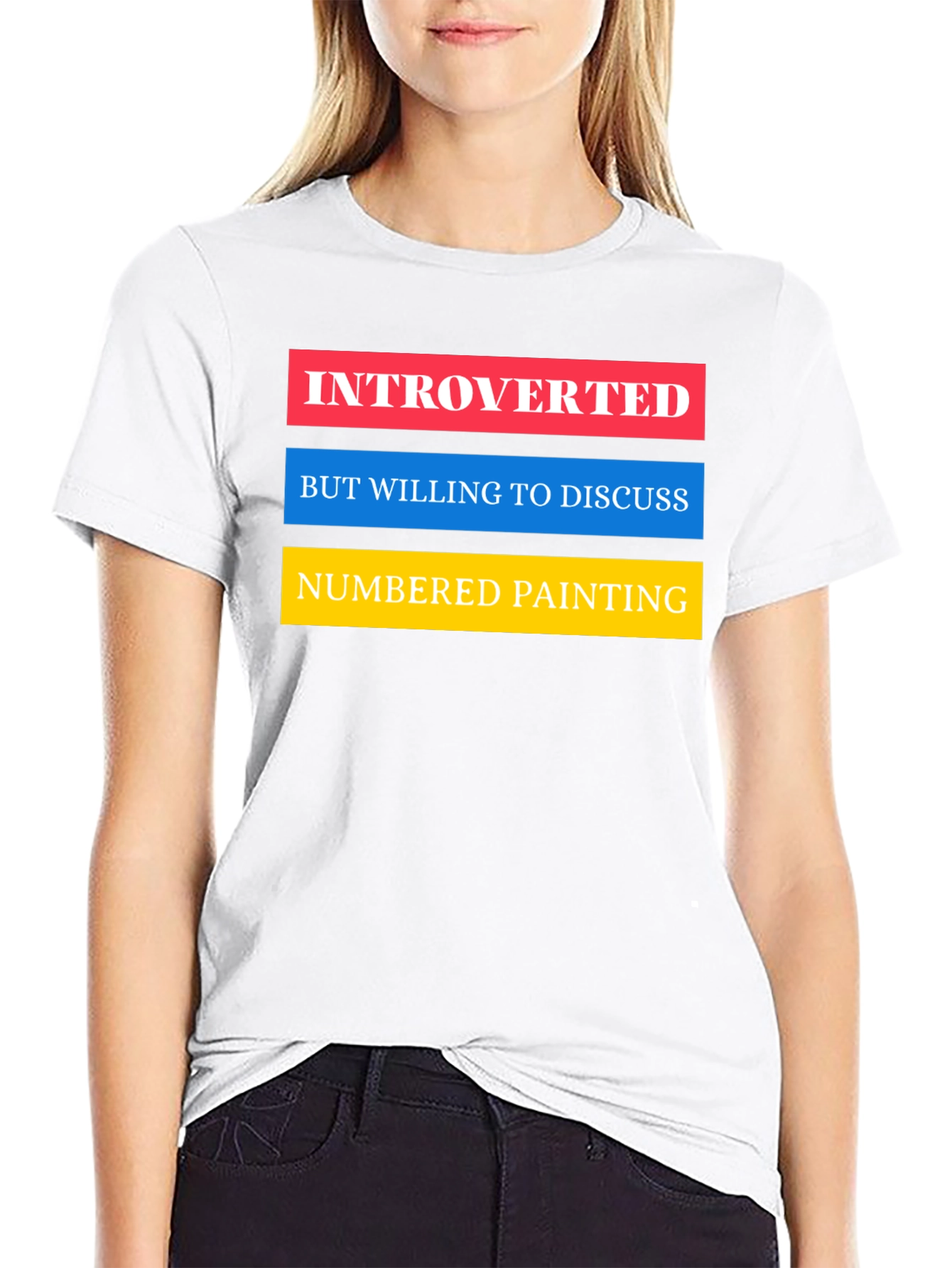 Camiseta Introvertido - Arte Numerado