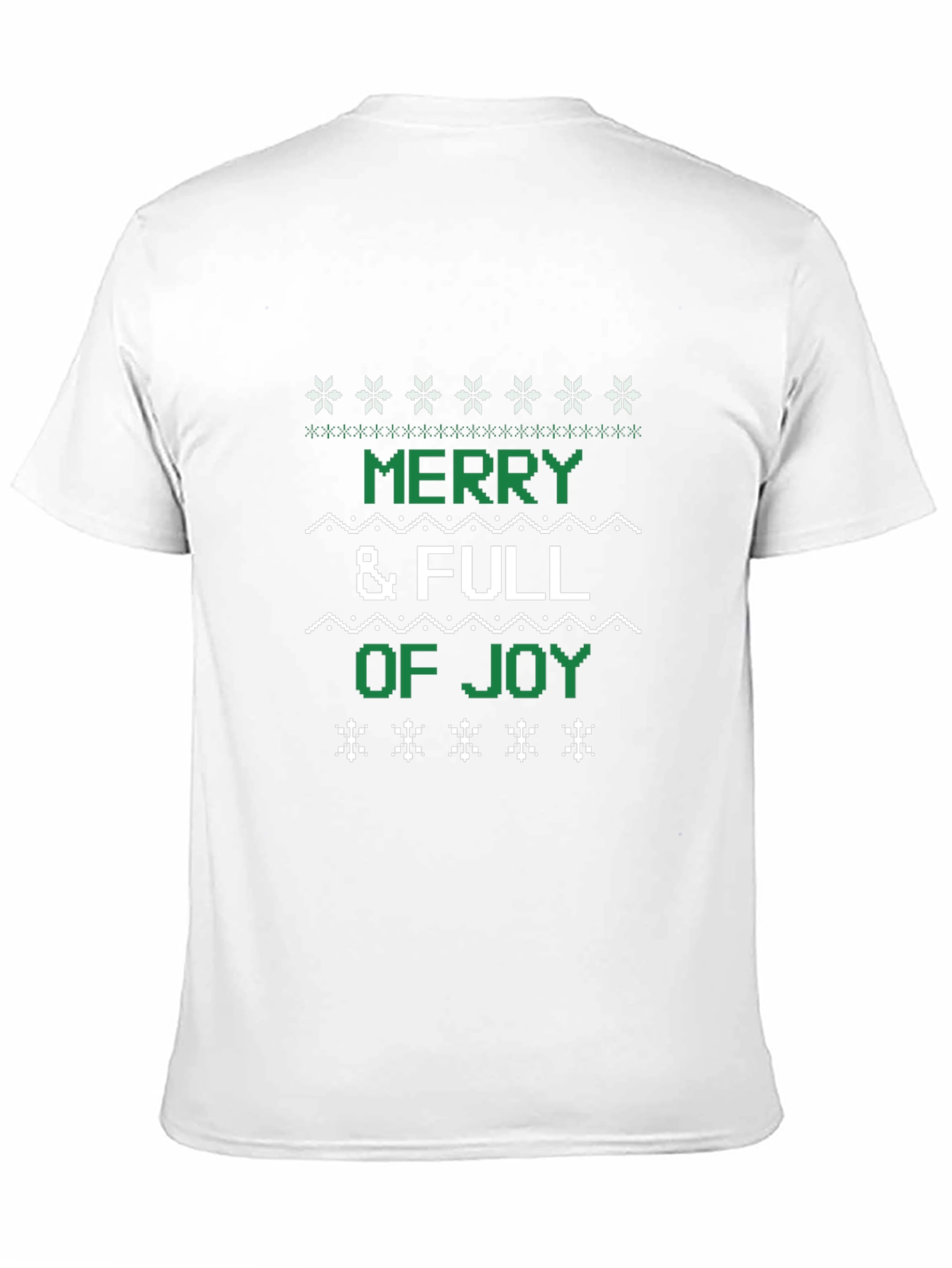 Camiseta Navideña Merry & Full of Joy
