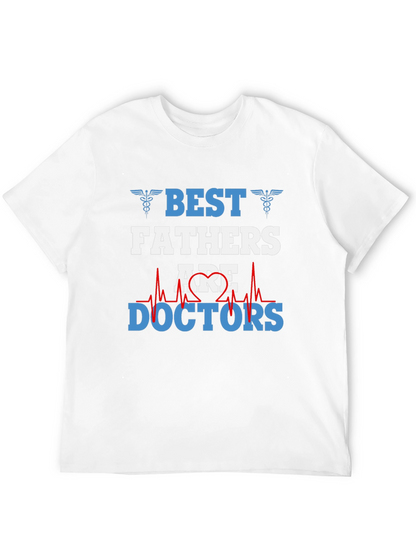 Camiseta Negra Mejores Padres son Doctores