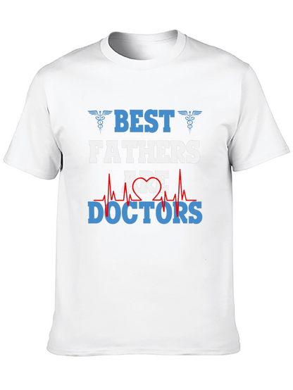 Camiseta Negra Mejores Padres son Doctores