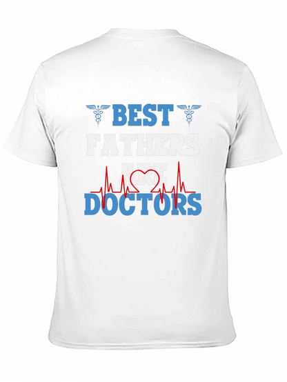 Camiseta Negra Mejores Padres son Doctores