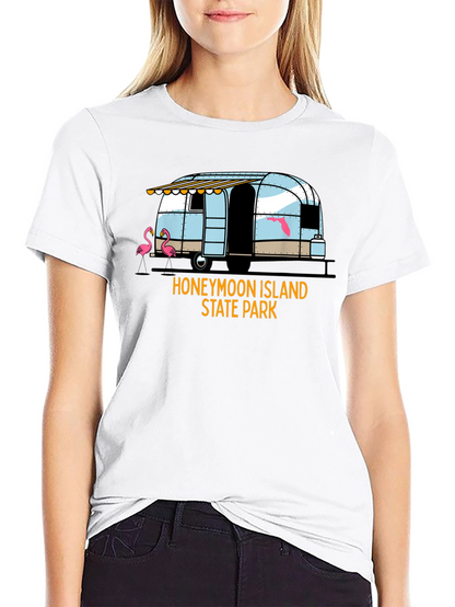 Camiseta Negra Honeymoon Island State Park